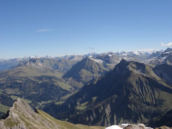 Blick über den Ostgrat