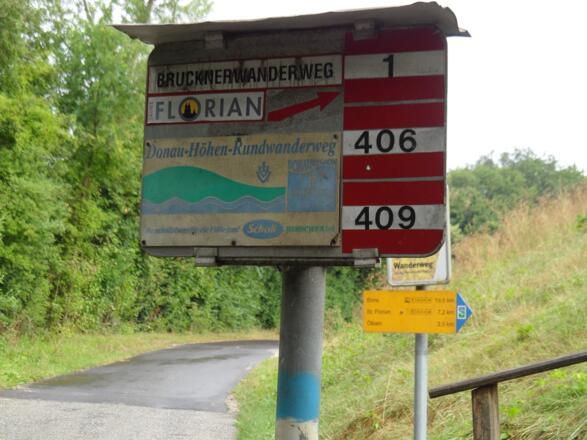 Der Mariazeller- und der Salzsteig-Weitwanderweg haben hier den selben Streckenverlauf.