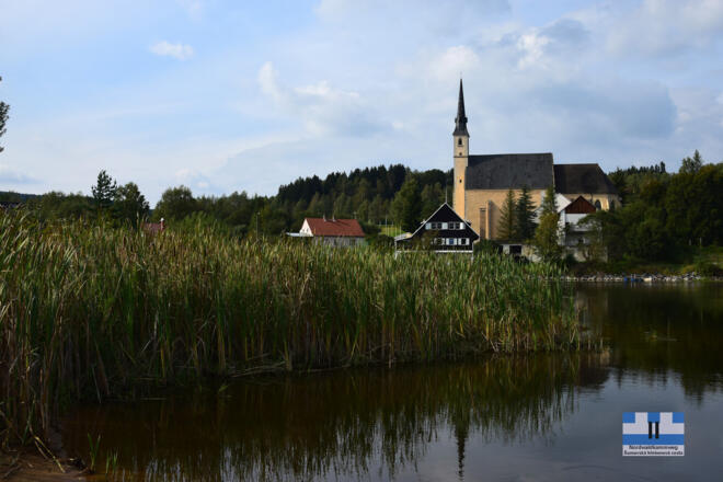 Přední Výtoň / Heuraffl vom Seeufer des Moldaustausees