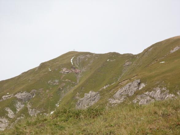 Vom Joch aus auf den Hochberg 2324 m