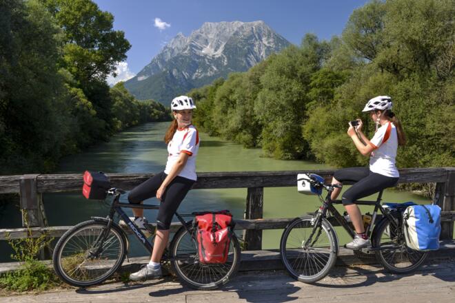 Erinnerungsfotos im Nationalpark Gesäuse