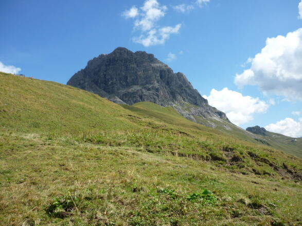 Und nun auf dem Pass bzw. darüber