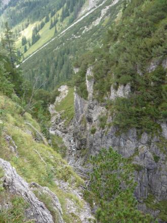 Blick in die Klamm