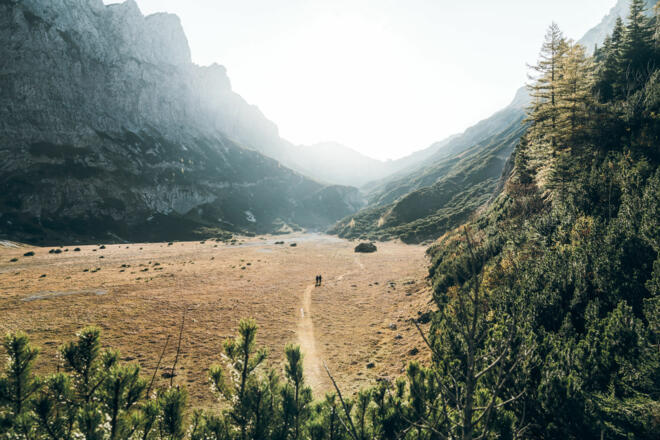 Der Seeboden unter dem Admonter Haus