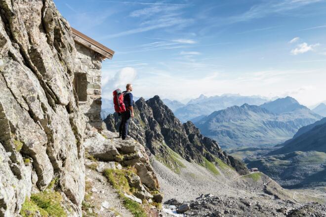 Zollhütte oberhalb der Saarbrücker Hütte