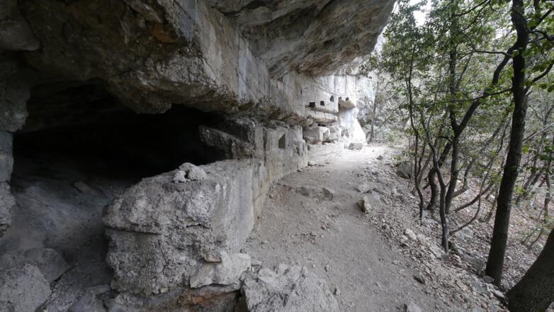 Stellung aus dem Ersten Weltkrieg