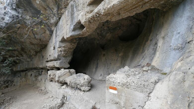 Stellung aus dem Ersten Weltkrieg