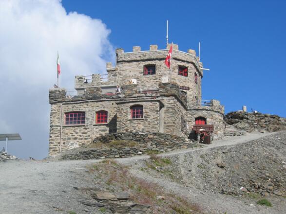 Das Rifugio Garibaldi.