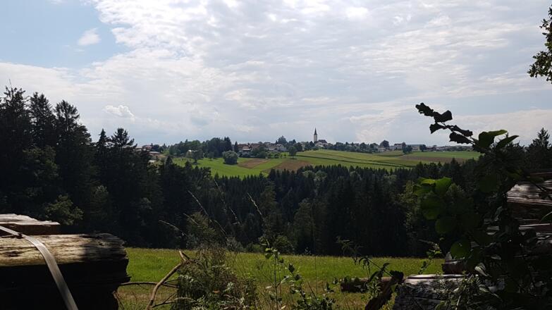 Ansicht Pfarrkirche - Neukirchen am Walde