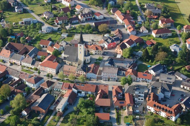 Flugaufnahme Markt Neukirchen am Walde