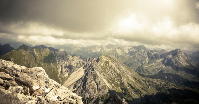 Aussicht Richtung Walser Geishorn (2366m)