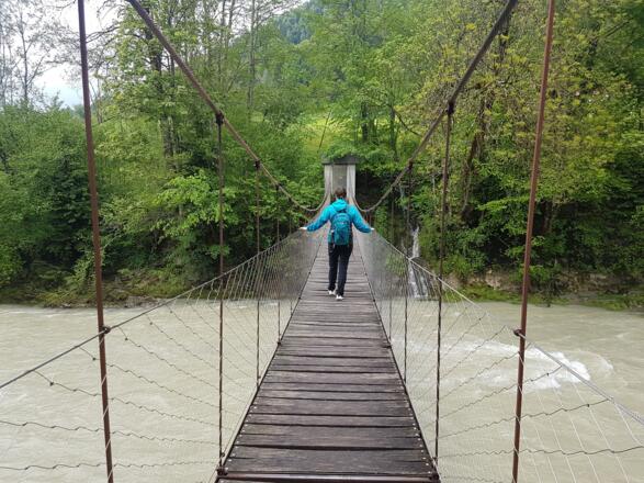 Hängebrücke Engenlochschlucht