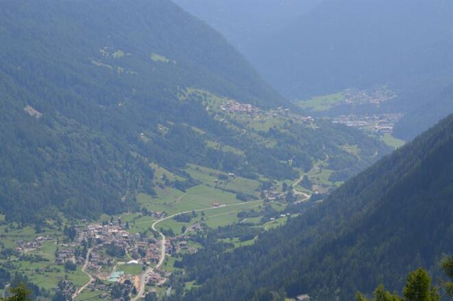 La val di Peio dallo Scoiattolo