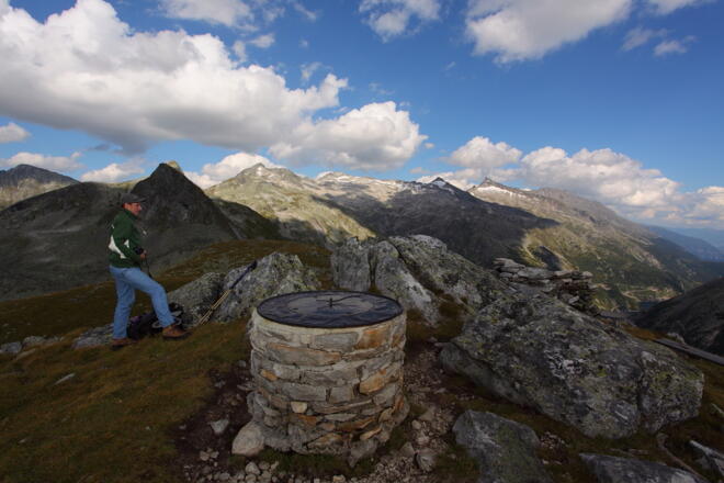 Oberhalb der Arlscharte