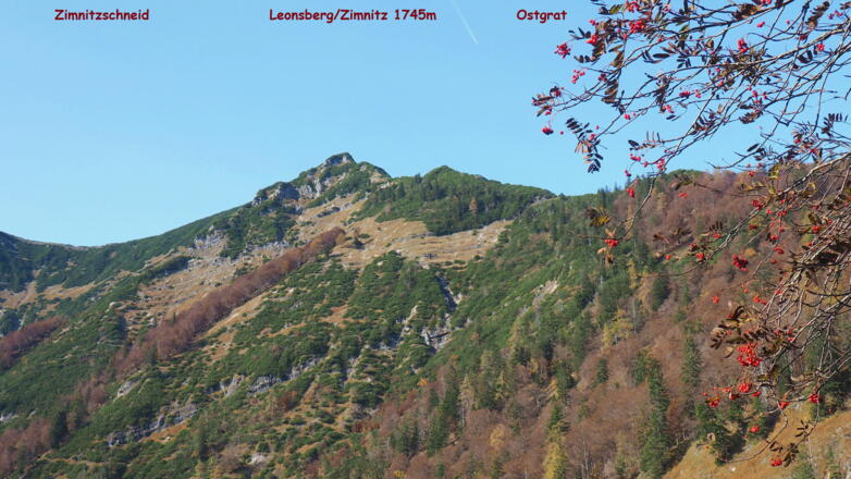 Rückblick von ca. 1000m