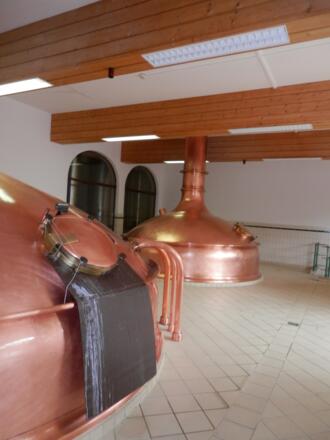 Braukessel im Brauereimuseum Murau