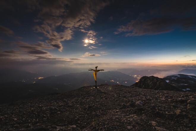 Hochkönig Gipfellkreuz