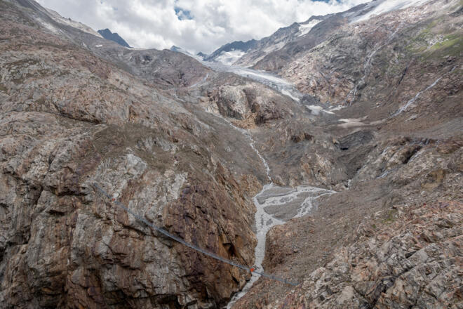 Piccard Hängebrücke
