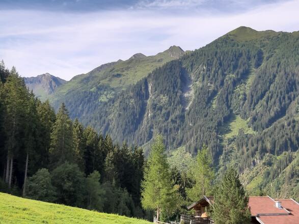 Blick oberhalb der Schröckalm