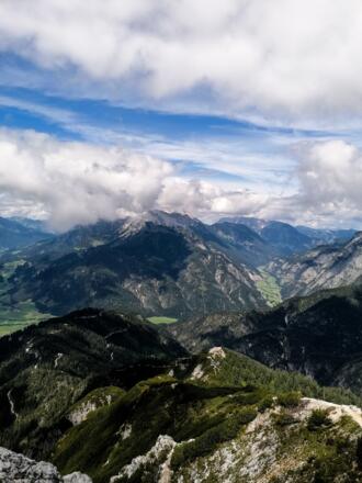 Aussicht nach Saalfelden