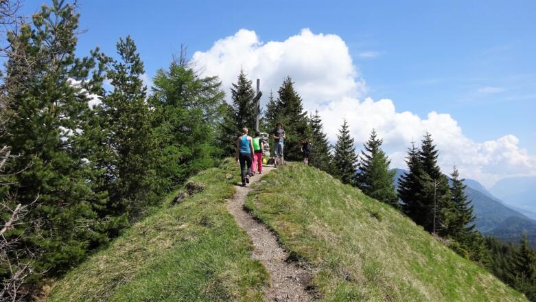 Gipfelkreuz Voldöpper Spitz ab Kramsach