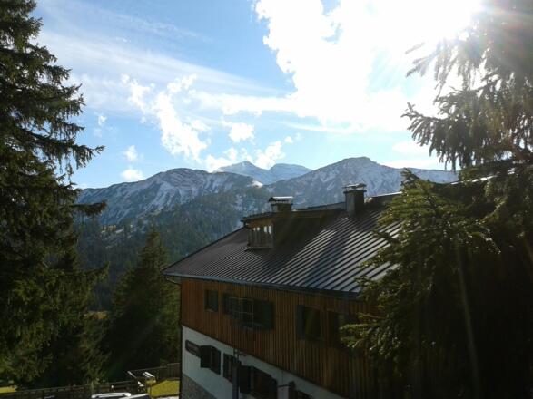 ...los gehts an der Gufferthütte