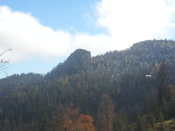 erster Blick auf den Abendstein