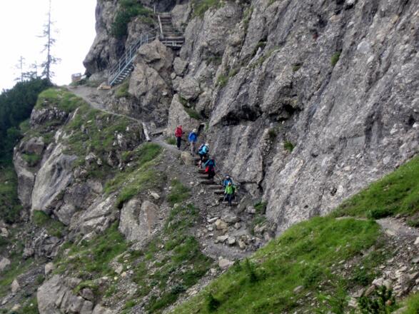 Eine weitere Passage des Drischlsteiges