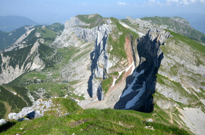 Blick vom Hochiss nach Osten