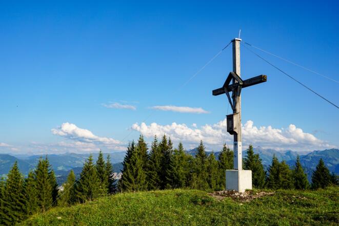 Gipfelkreuz Voldöpper Spitze