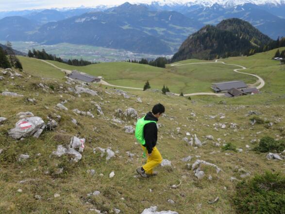 ... Trittsicherheit, Absturzgefahr besteht nicht. 