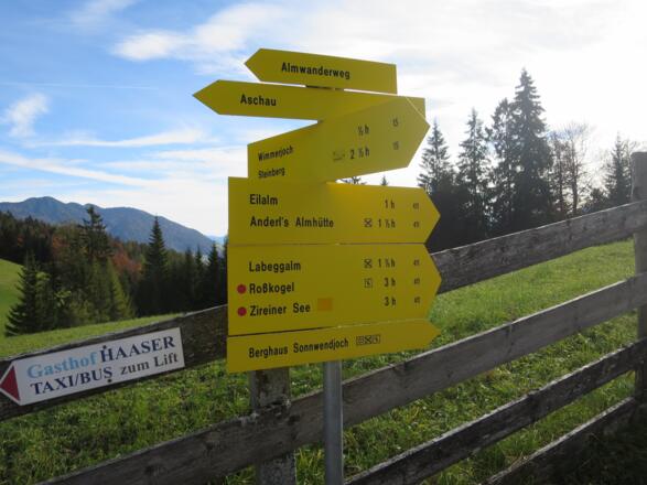 Der Weg zum &quot;Roßkogel&quot; und &quot;Zireiner See&quot; ist als roter, mittelschwerer Bergweg, klassifiziert. Dem Autor erschiene die Bewertung &quot;leicht&quot; zutreffender.