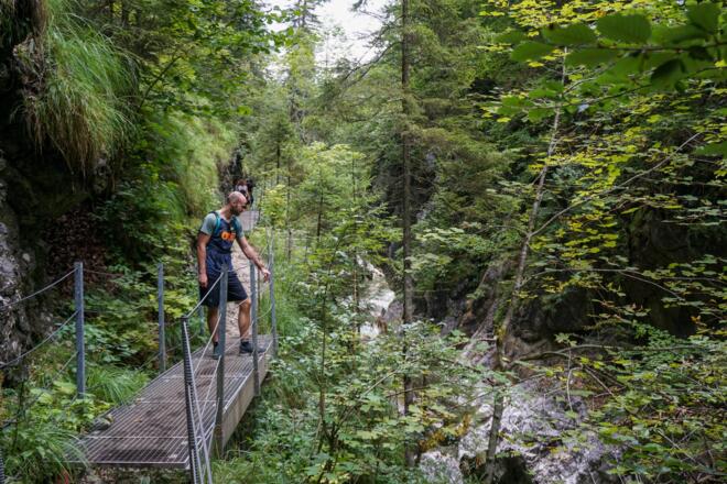 Ausblick Kaiserklamm Brandenberg