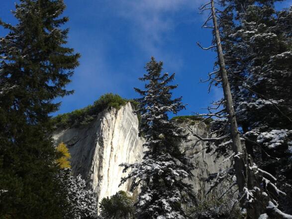 am Fuß des Abendsteins