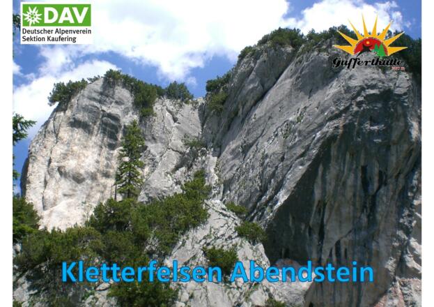 Kletterfelsen Abendstein