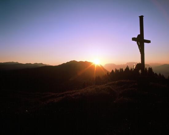 Sonnenaufgang auf dem Voldöppberg (Voldöpper Spitze)