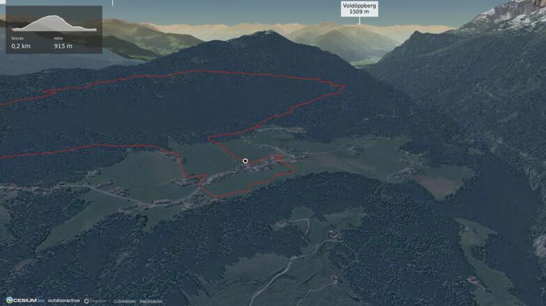 Wanderung im Alpbachtal Seenland: Brandenberg Dorfwanderung Rodelhütte