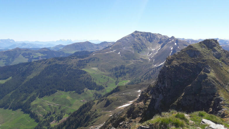 Blick vom Tapenkopf in Richtung Galtenberg