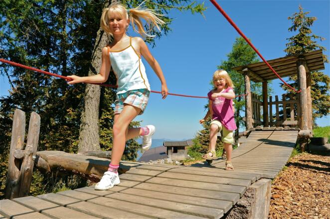 Lauserland Alpbach_Wackelbrücke