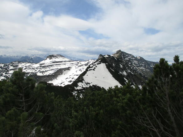 Schrottkamm SW vom Petergupf 1646m gesehen