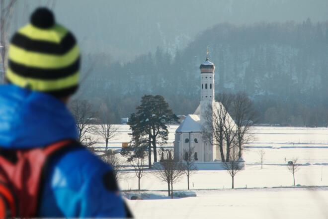 Blick auf St. Coloman