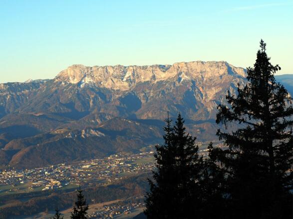 Blick zum Untersberg