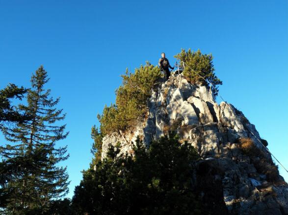 Seilsicherungen um 1565m