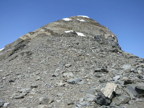 Über den Westgrat auf den Gipfel