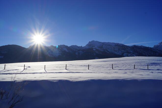 Blick in Richtung Tegelberg