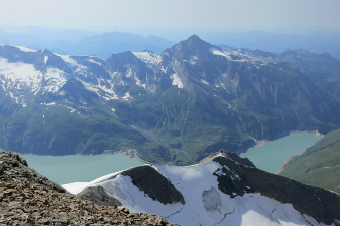 Aufstiegsweg über die Fochezköpfen und dem Kaindlgrat