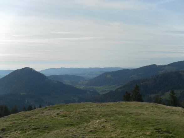 Aussicht auf dem Renkknie