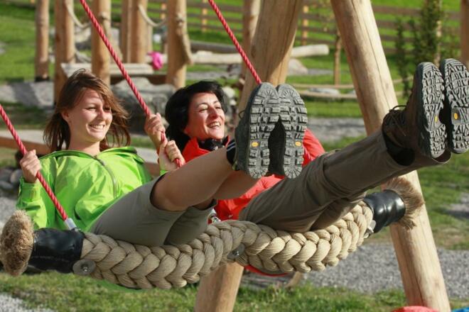 Naturspielplatz am Naturparkhaus