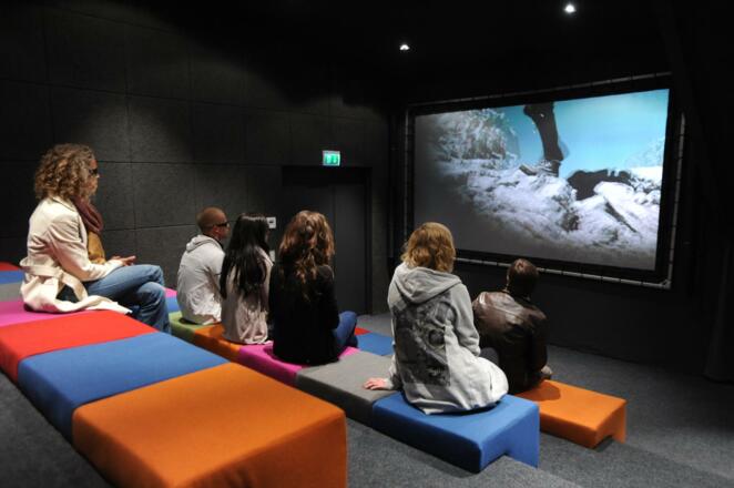 Kino in der Steiner1888 Wollwelt