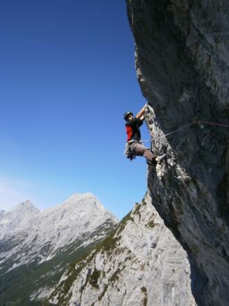 Benni jun. bei der RP_Begehung von &quot;Scipio&quot;